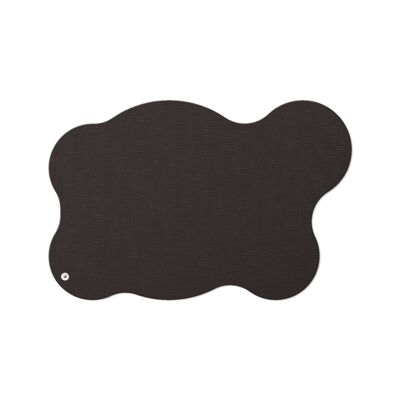 TOVAGLIETTE TAPPETINI D'ARREDO 53x35 cm BLOB pezzo singolo JUTA - BICOLOR