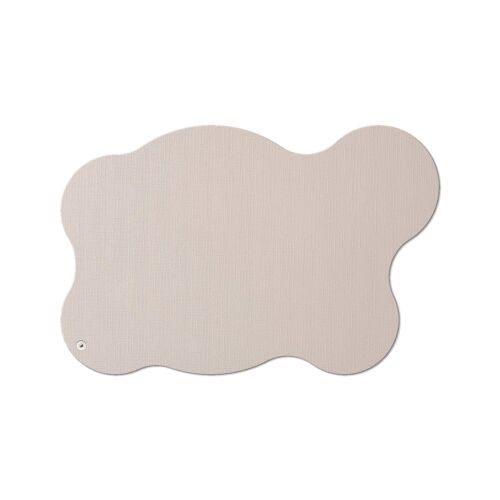 TOVAGLIETTE TAPPETINI D'ARREDO 53x35 cm BLOB pezzo singolo JUTA  - GHIACCIO