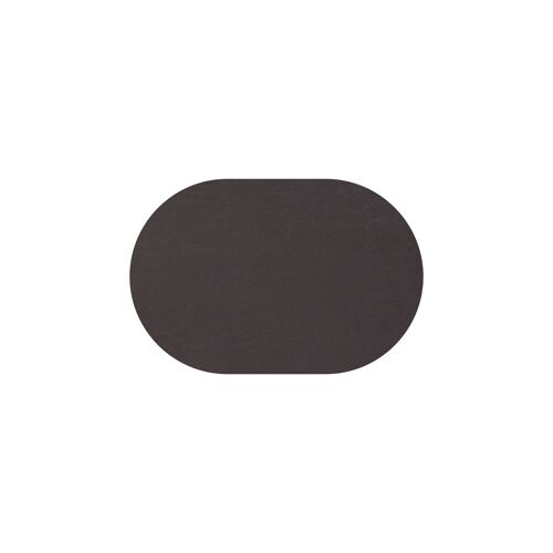 TOVAGLIETTE TAPPETINI D'ARREDO OVALI 20x30 cm pezzo singolo BUMP  sp. 3,0 - NERO