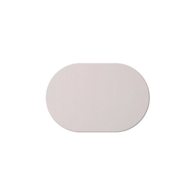 TOVAGLIETTE TAPPETINI D'ARREDO OVALI 20x30 cm pezzo singolo CHEF - BIANCO