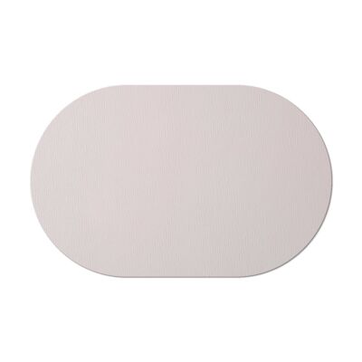 TOVAGLIETTE TAPPETINI D'ARREDO OVALI 30x47 cm pezzo singolo CHEF - BIANCO