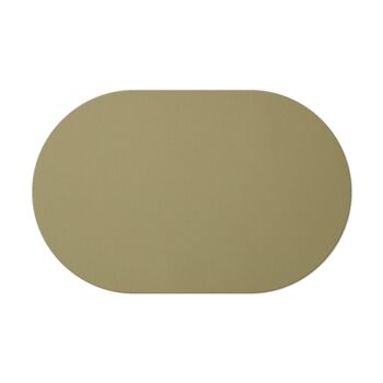 TOVAGLIETTE TAPPETINI D'ARREDO OVALI 30x47 cm pezzo singolo CHEF - SALVIA