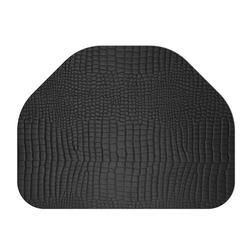 TOVAGLIETTE TAPPETINI D'ARREDO TETRIS 30x40 cm pezzo singolo FASHION  KROKO - NERO