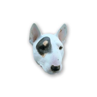Dog Bull Terri - Handmade Customize Car Diffuser - Black and White