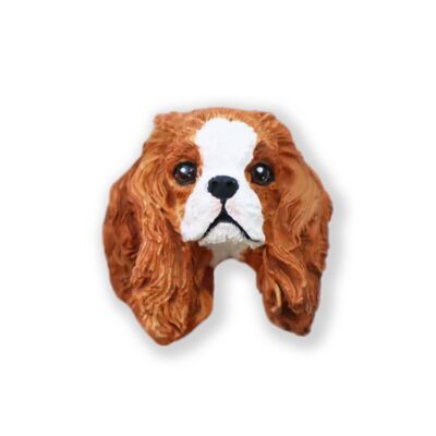 Cane Cavalier King - Handmade Auto Fragrance Diffuser - Black and Tan Puppy