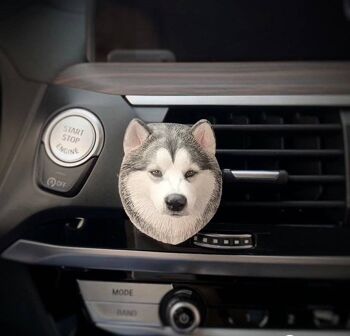 Grande race de chien - Diffuseur de voiture personnalisé fait à la main - Montagne bernoise 3