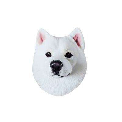 Perro Samoyedo - Difusor de Coche Personalizado Hecho a Mano - Personalizado