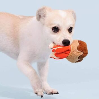 Takoyaki Toy - Jeu Caché Croquettes et Snacks, Jouet Sonore Interactif pour Chien 4