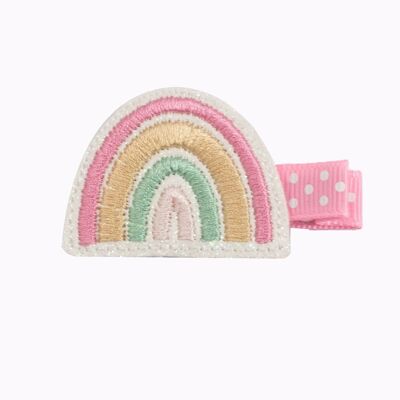 Rainbow glitter anti-slip hair clip