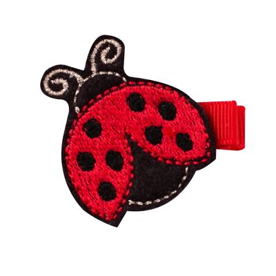 Barrette anti glisse Coccinelle rouge