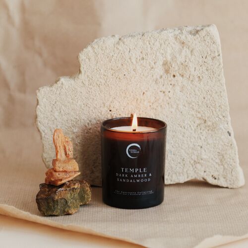 TEMPLE | Dark Amber & Sandalwood 20cl Candle