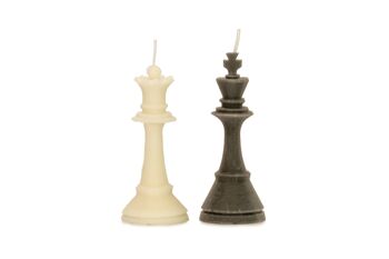 Bougie en forme d'échecs 3