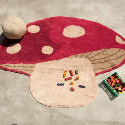 Tapis Happy Trip en coton 180x120