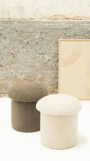 Pouf Yaelle (Beige) 7