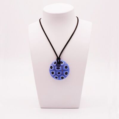 Collier en verre de Murano certifié Ø 45 mm