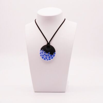 Collier en verre de Murano certifié Ø 45 mm