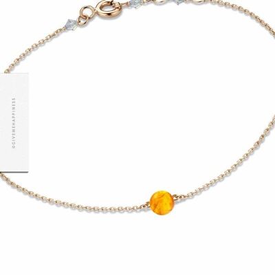 Clasp Bracelet – Amber