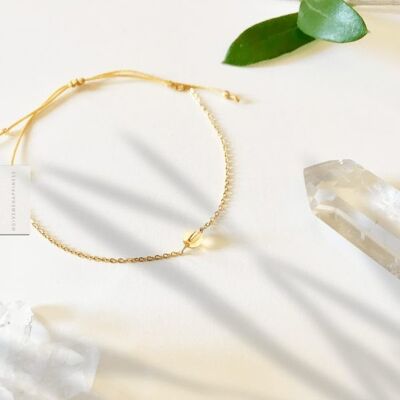 Bracelet Fermoir – Citrine