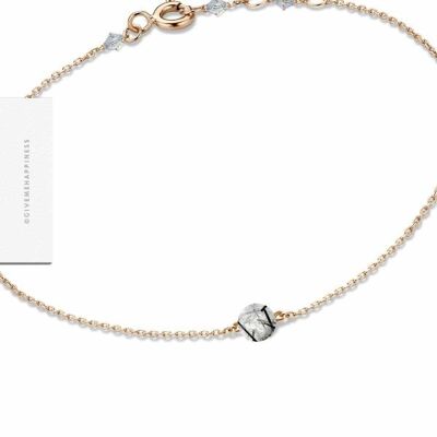 Clasp Bracelet – Tourmaline Quartz