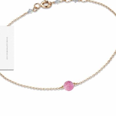 Clasp Bracelet – Pink Tourmaline