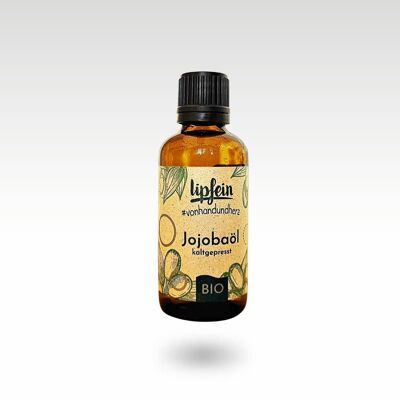 Jojoba oil in a glass 50ml