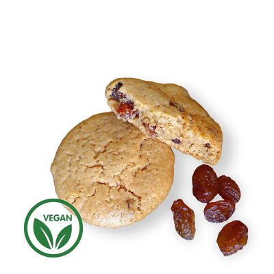 Bio-vegane Kekse, 3 kg, reines Einkorn und Rosinen