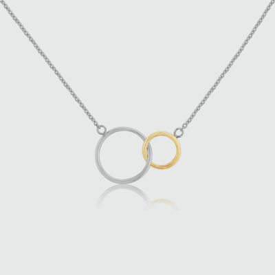 Kelso Sterling Silver & Yellow Gold Vermeil Necklace