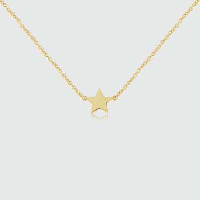 Soho Yellow Gold Star Necklace