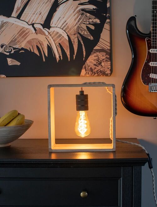 Table / Bedside / Wall Lamp "Boxy".