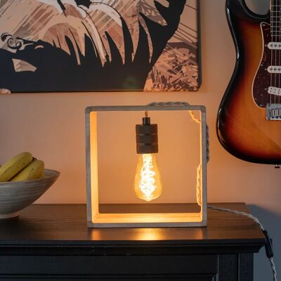 Table / Bedside / Wall Lamp "Boxy".