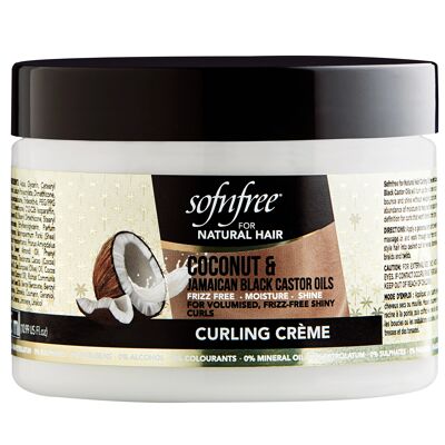 Sofnfree Coconut & Black Castor Oils Curling Creme