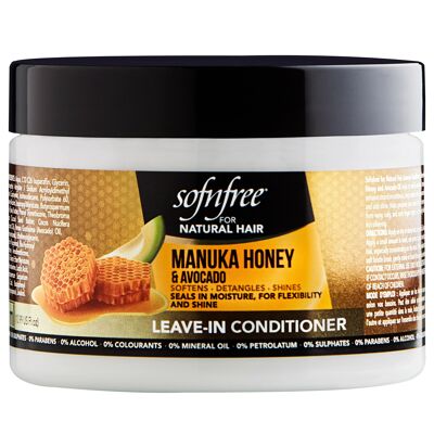 Acondicionador sin enjuague de miel de Manuka y aguacate de Sofnfree