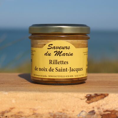 Scallop rillette with fresh cream from Normandy