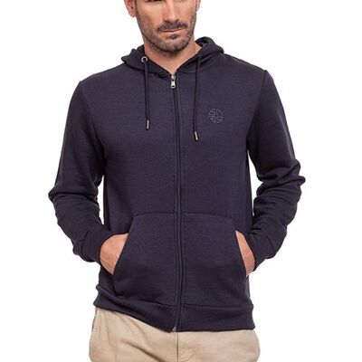 Sudadera MSW-CLASSIC-ZIP-NAVY