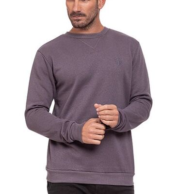 Sudadera MSW-CLASSIC-CREW-DK MAUVE