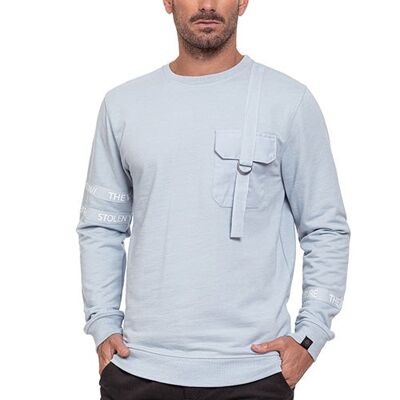 Sudadera MSW HONEY-LT BLUE