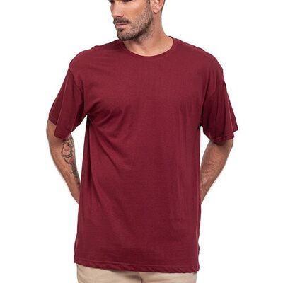 Camiseta MT-BOXAS-BURGUNDY