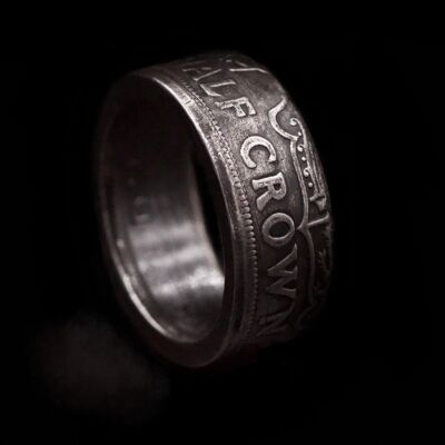 Half-Crown Coin Ring - Half-Crown 1947-67