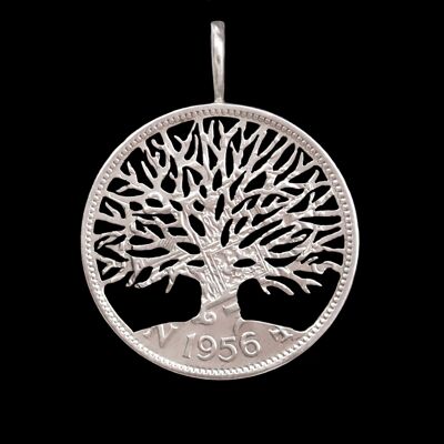 Thornhills Baum des Lebens - Halber Dollar aus massivem Silber (vor 1965)