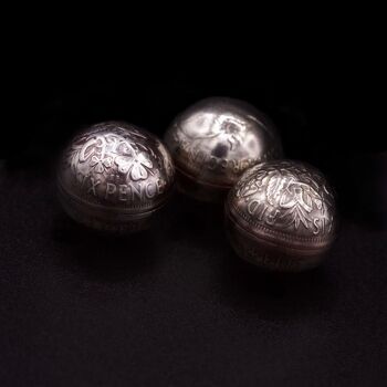 3 boules Lucky Sixpence-2 1