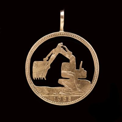 Excavator - Non Silver One Shilling (1947-48)