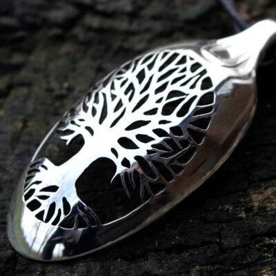 Thornhill's Tree of Life - Solid Silver Soup Spoon - 2