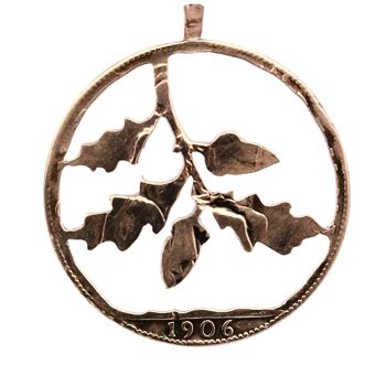 Feuilles de chêne - Penny en cuivre (1900-1967)