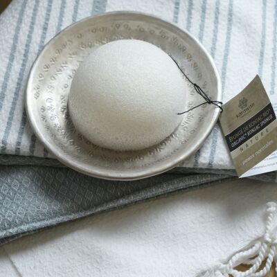 Spugna Konjac biologica, naturale, sfusa