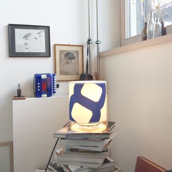 Lampe de table Heimathafen (bleu) 4