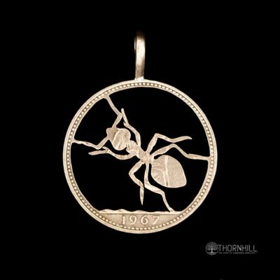 Ameise - Krone aus massivem Silber (kontaktieren Sie uns für bestimmte Daten)