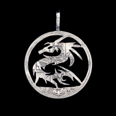 Martial Art Dragon - Old Fifty Pence (1969-97)