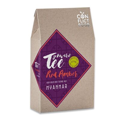 Organic black tea "Red Amber" peace package