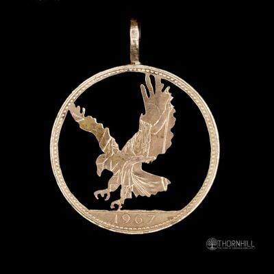 Águila - Un chelín de plata maciza (anterior a 1919)