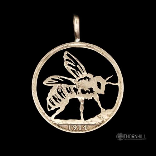 Busy Bee - Solid Silver Dollar